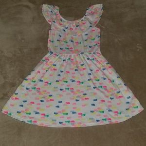 Jumping Beans® Ruffled Neck Skater Dress